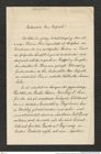 Nachlass Franz Steindachner, Brief von Adolf Steuer an Franz Steindachner (21.04.1907), Inv.Nr. 515.01, Seite 1